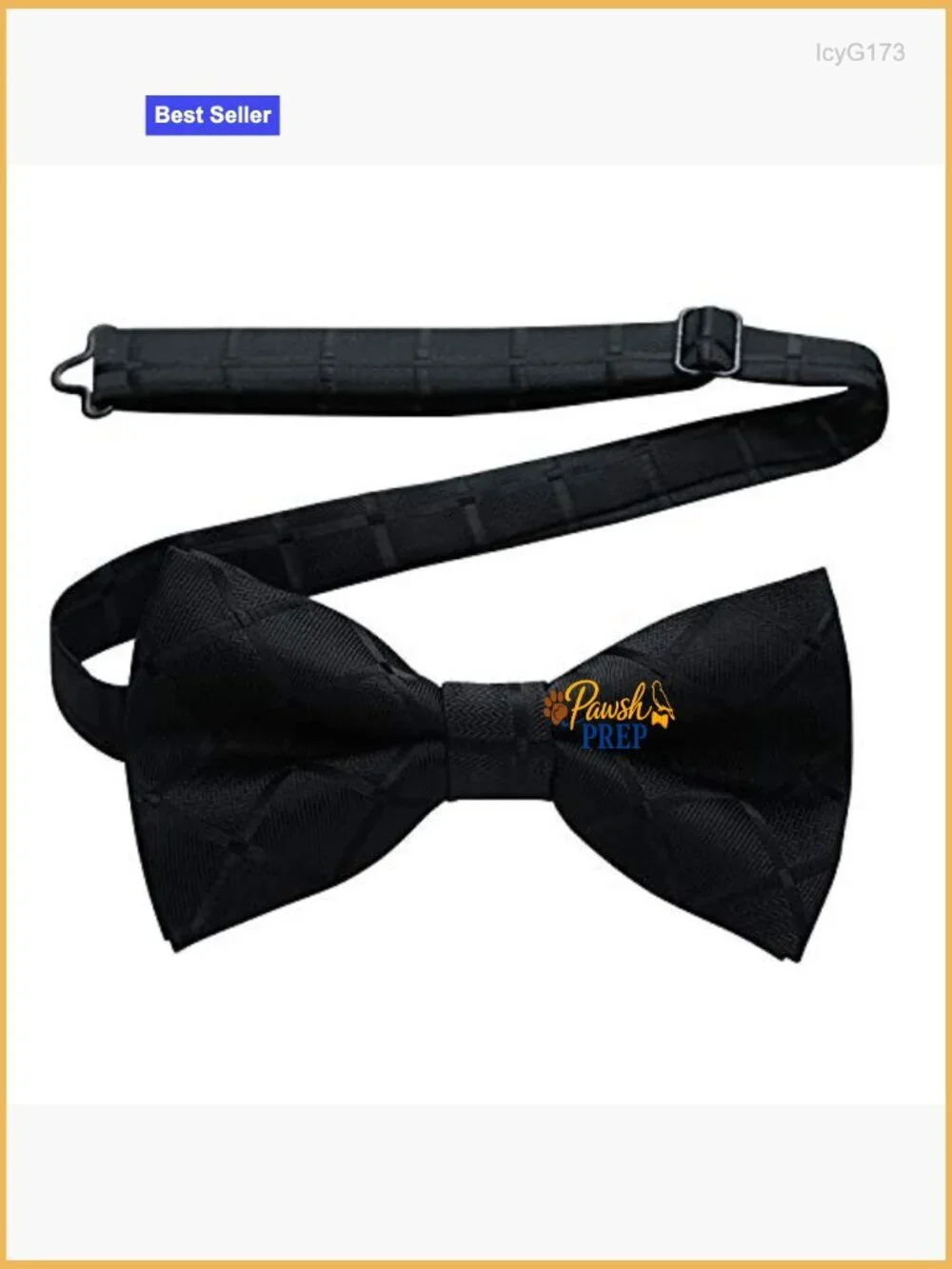Pre-Tied Bow Tie & Pocket Square Set for Formal Wedding Tuxedo